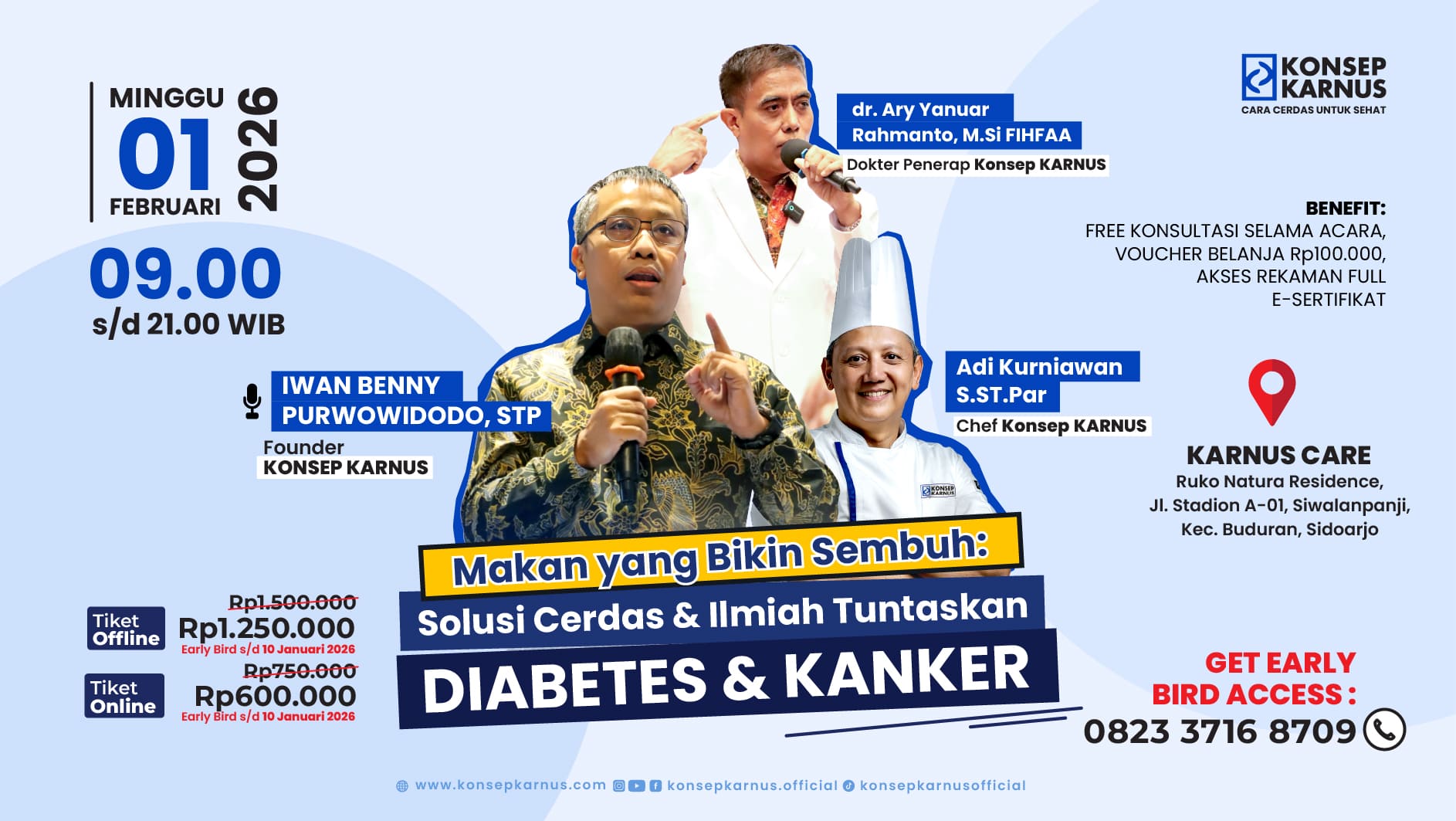 Seminar Tematik & Cooking Class Konsep Karnus 1 Februari 2026