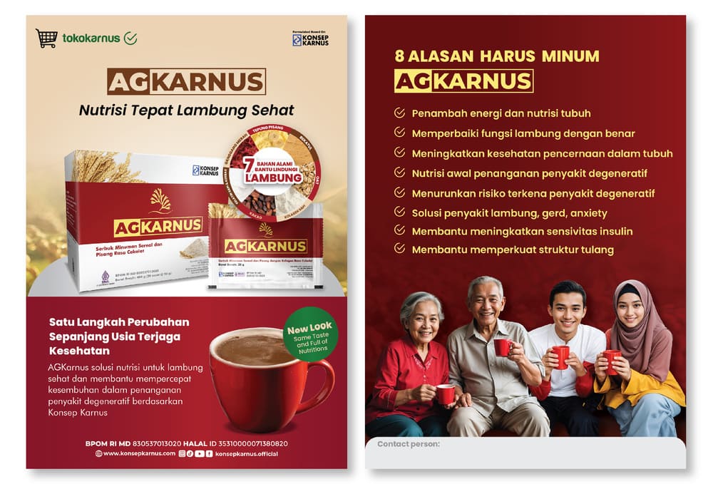 tagline dan manfaat dari AG KARNUS