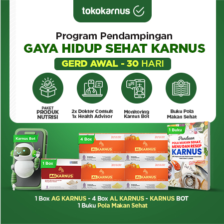 Paket Produk Nutrisi dan Program Pendampingan Lambung Karnus